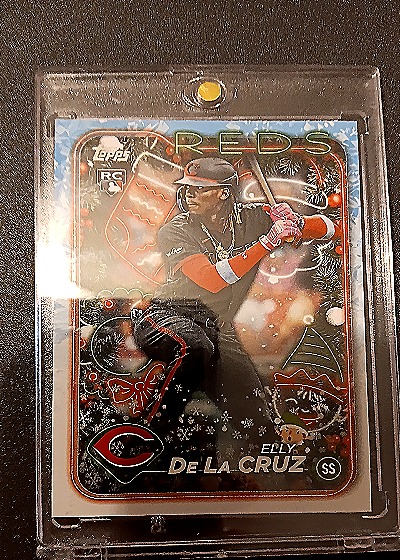 2024 Topps Holiday #HE-11 Elly De La Cruz — front
