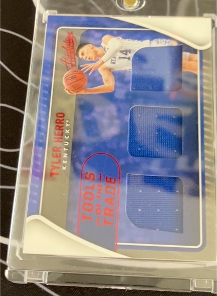 2022 Panini Chronicles Absolute Draft #TOTT-14 Tyler Herro — front