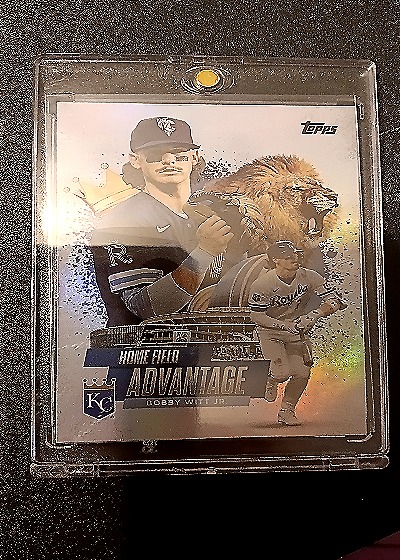 2025 Topps Series 1 #HA-8 Bobby Witt Jr. Home Field Advantage — front