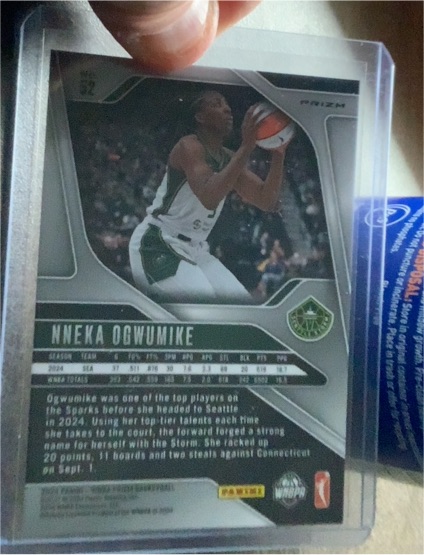 2024 Panini Prizm WNBA #52 Nneka Ogwumike — front