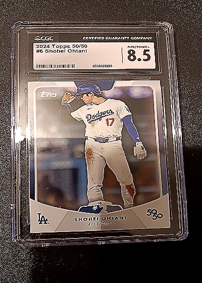 2024 Topps 50/50 #6 Shohei Ohtani — front