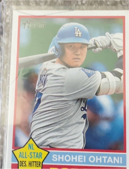 2025 Topps Heritage #148 Shohei Ohtani — front