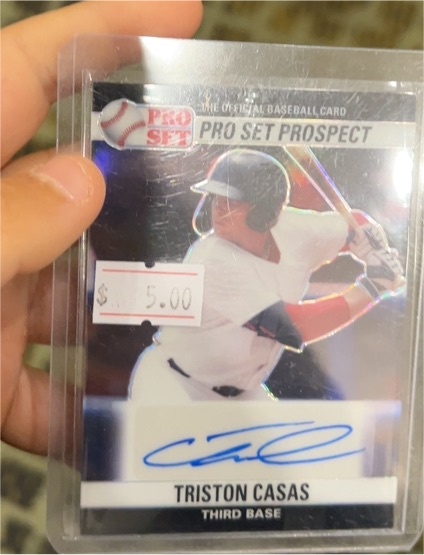 2021 Leaf Pro Set Prospect #PSO-TC1 Triston Casas — front