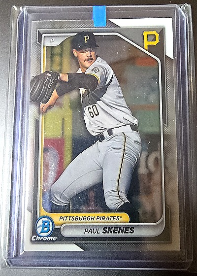 2024 Bowman Chrome Prospects #BCP-125 Paul Skenes — front