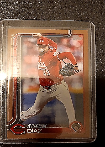 2025 Topps #434 Alexis Diaz — front