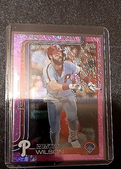 2023 Topps Prizm Pink Mojo #P Weston Wilson — front