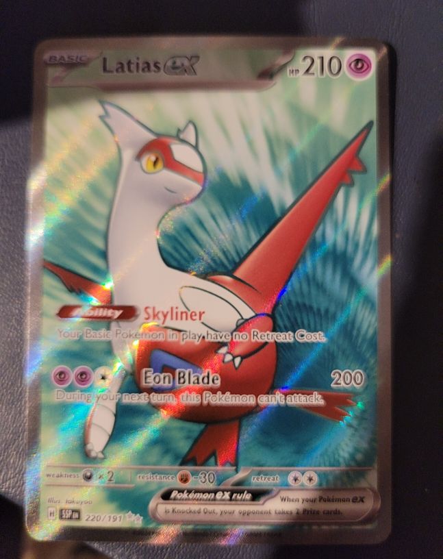 2024 Pokémon #220 Latias EX — front