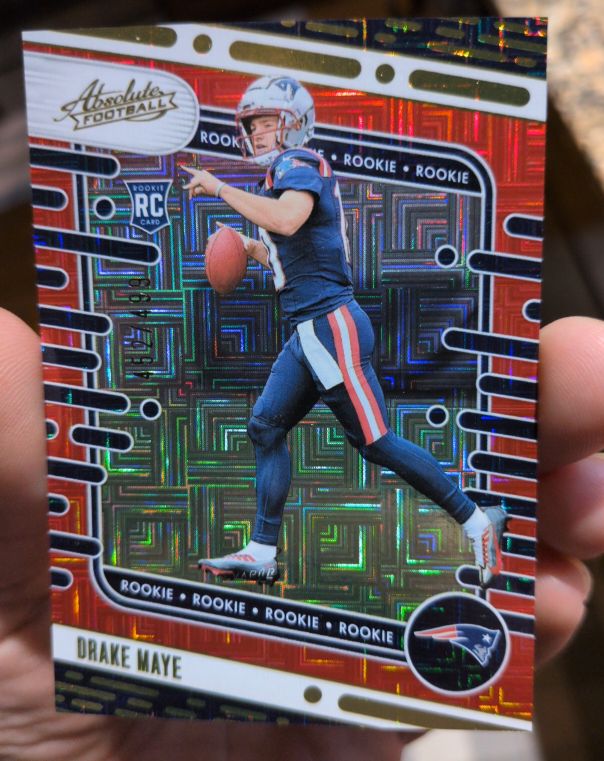 2024 Panini Absolute Football #103 Drake Maye — front