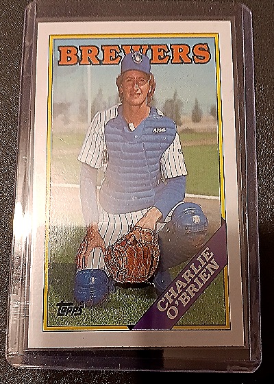 1988 Topps #566 Charlie O'Brien — front