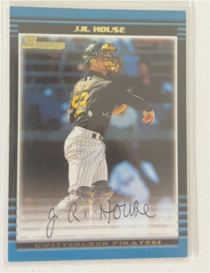 2002 Bowman #155 J.R. House — front