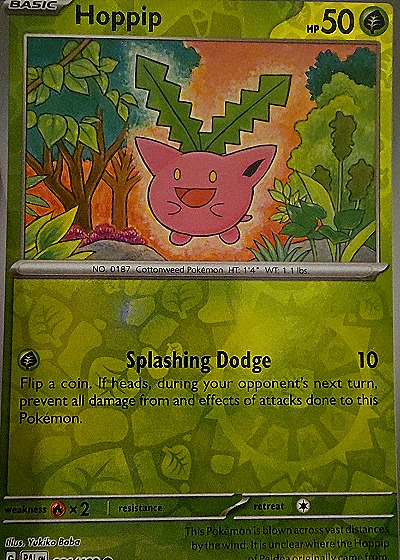 2023 Pokémon Paldea Evolved #001 Hoppip — front