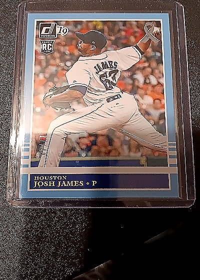 2019 Donruss #10 Josh James — front