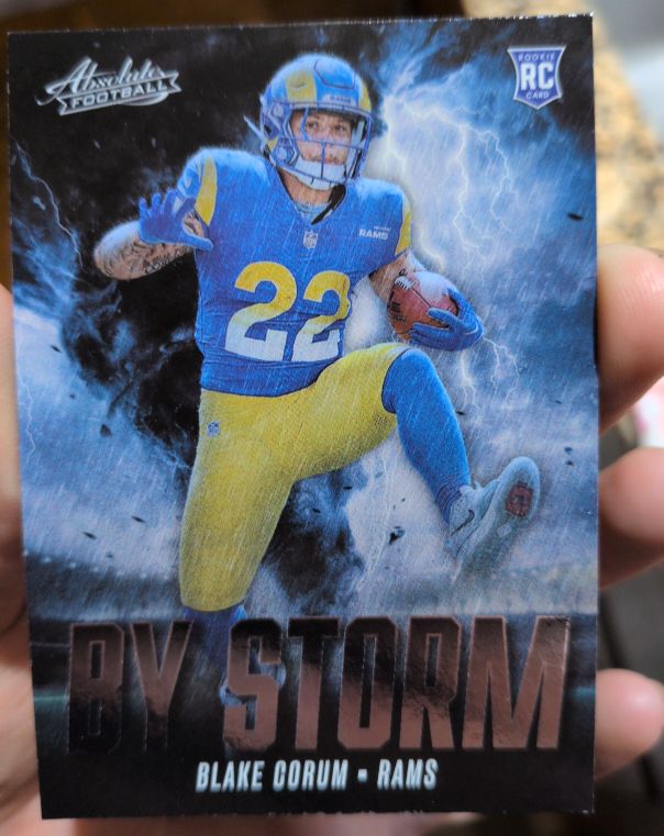2024 Panini Absolute By Storm #BS-BCM Blake Corum — front
