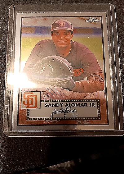 2021 Topps Chrome Platinum Anniversary #685 Sandy Alomar Jr. — front