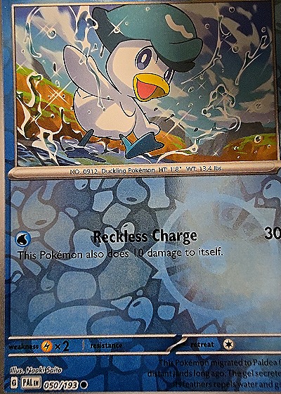 2023 Pokemon Paldea Evolved #050 Quaxly — front