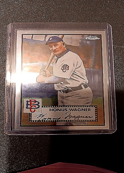 2021 Topps Chrome Platinum Anniversary #616 Honus Wagner — front