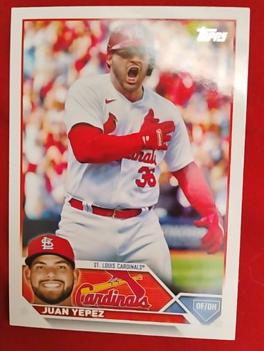 2023 Topps Update #US207 Juan Yepez — front