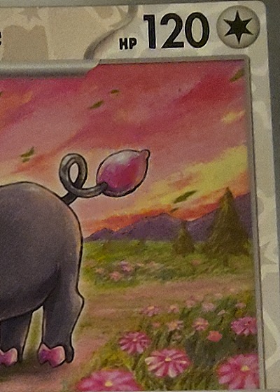 2007 Pokémon Diamond & Pearl #129 Hippopotas — front