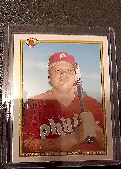 1990 Bowman #154 John Kruk — front