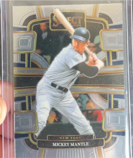 2024 Panini Select #95 Mickey Mantle — front