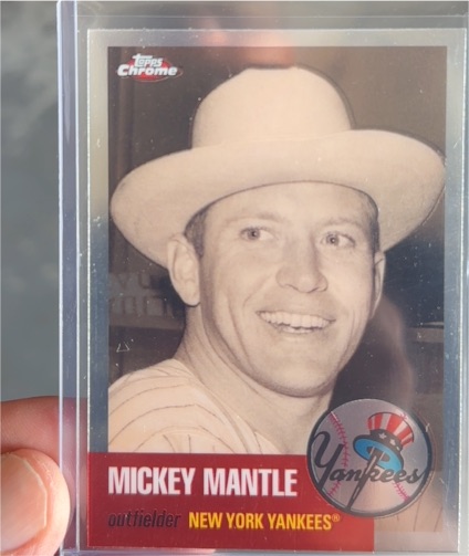 2007 Topps Chrome Mickey Mantle Story #MMS21 — front