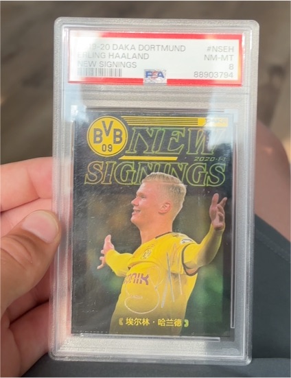2019-20 Daka Dortmund #NSEH Erling Haaland New Signings — front