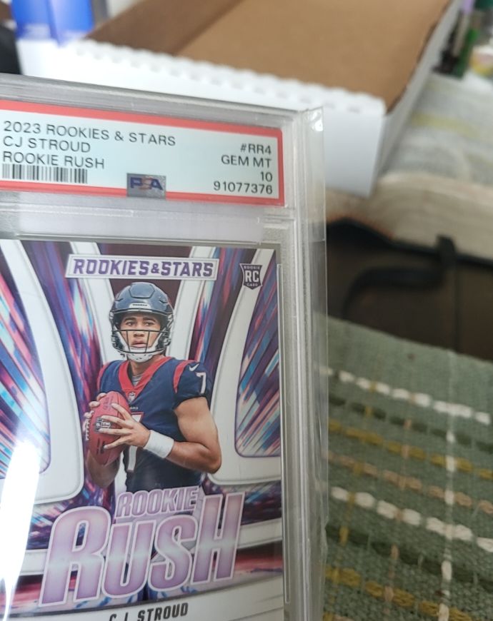 2023 Panini Rookies & Stars #RR4 CJ Stroud Rookie Rush — front
