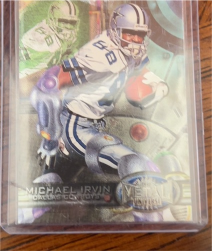 1997 Skybox Metal Universe #58 Michael Irvin — front