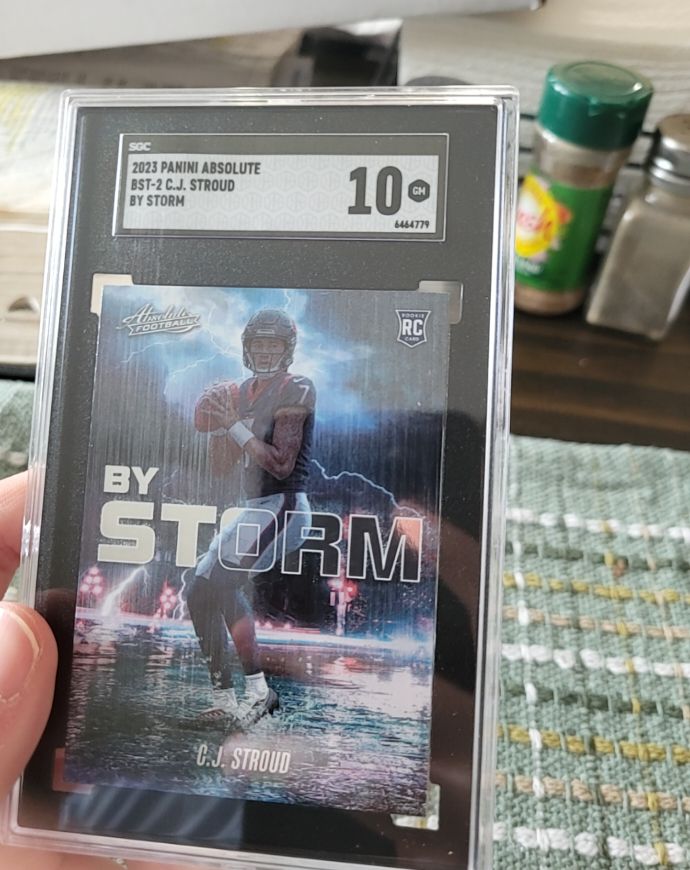 2023 Panini Absolute By Storm #BST-2 C.J. Stroud — front