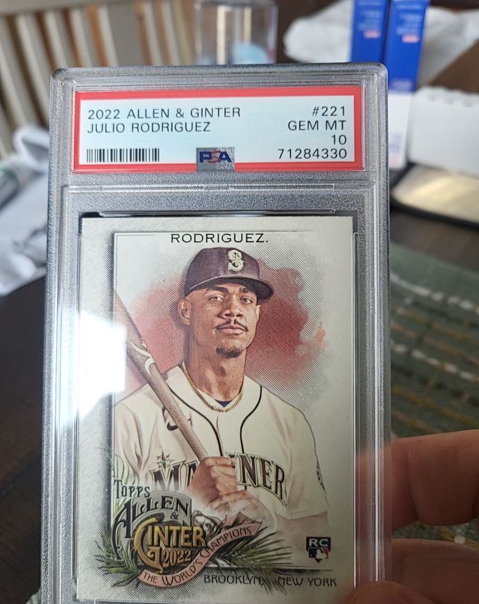 2022 Topps Allen & Ginter #221 Julio Rodriguez — front