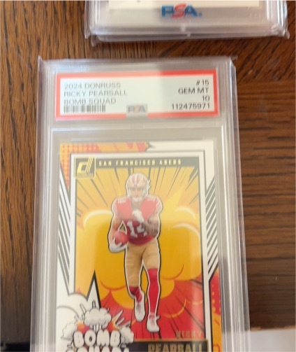 2024 Donruss #15 Ricky Pearsall Bomb Squad — front
