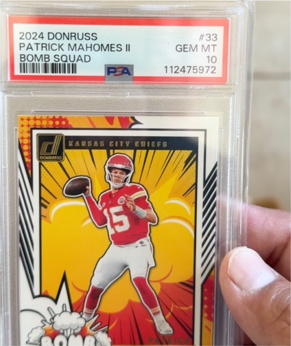 2024 Donruss #33 Patrick Mahomes II Bomb Squad — front