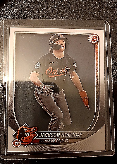 2025 Bowman #77 Jackson Holliday — front