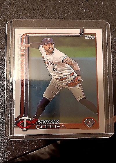 2025 Topps Series 1 #CC-14 Carlos Correa Companion Card — front