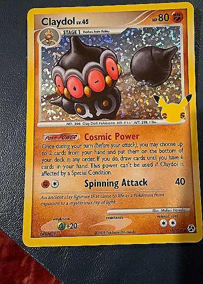 2021 Pokémon Celebrations Classic Collection #15 Claydol — front