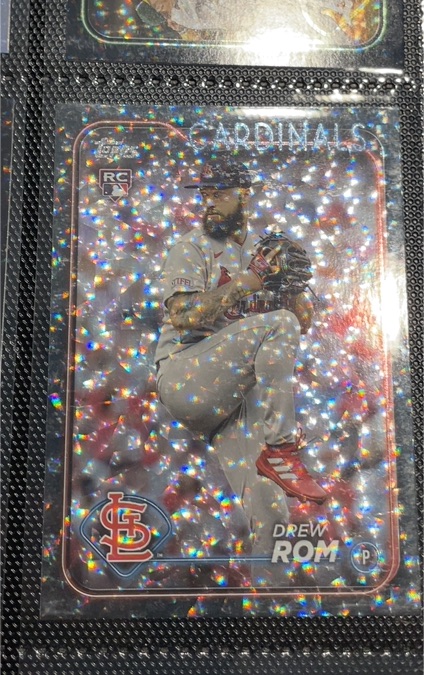 2024 Topps #RC Drew Rom — front