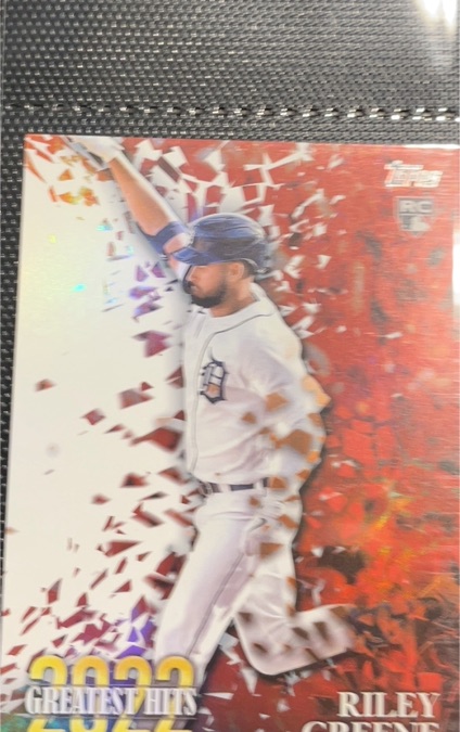 2023 Topps 2022 Greatest Hits #22GH-10 Riley Greene — front