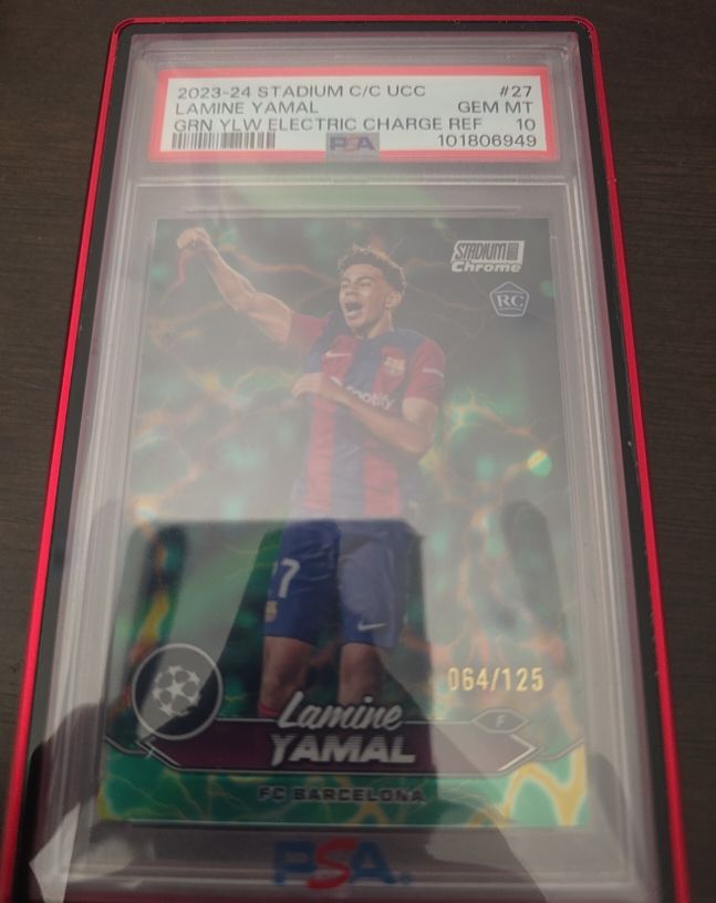 2023-24 Topps Stadium Club Chrome #27 Lamine Yamal — front