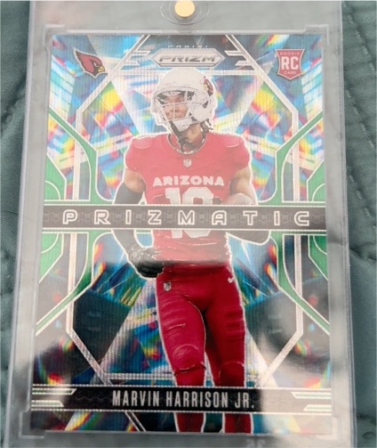 2024 Panini Prizm #12 Marvin Harrison Jr. — front