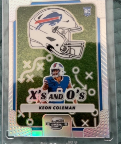2024 Panini Contenders Optic #XO-KCM Keon Coleman — front
