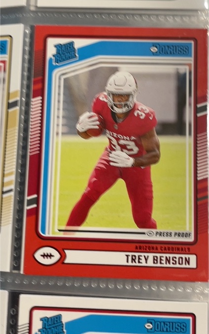 2024 Panini Donruss #326 Trey Benson — front