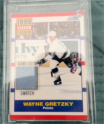 1990-91 Score Season Leader #353 Wayne Gretzky — front