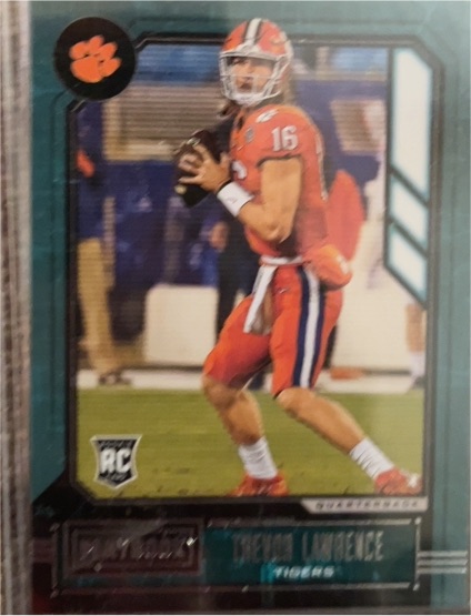 2021 Panini Chronicles Draft Picks #332 Trevor Lawrence Clemson Tigers — front