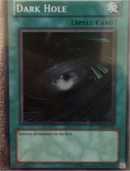 Yu-Gi-Oh! LOB-052 Dark Hole — front