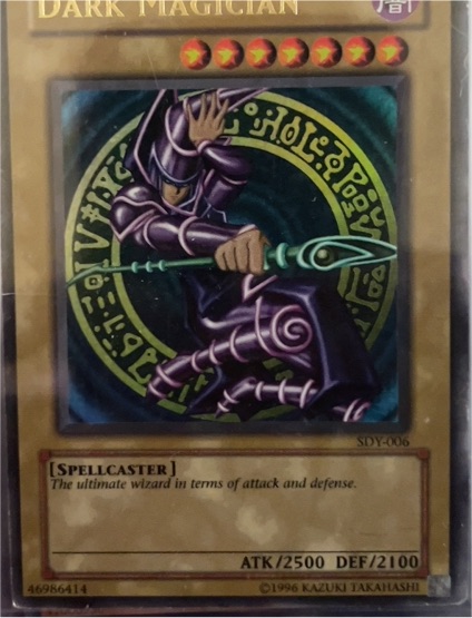 1999 Yu-Gi-Oh! SDY-006 Dark Magician — front