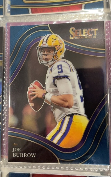 2022 Panini Select Draft Picks #141 Joe Burrow — front
