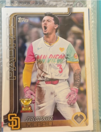 2025 Topps #125 Jackson Merrill — front