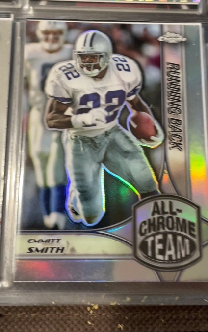 2024 Topps Chrome All-Chrome Team #ACT-3 Emmitt Smith — front