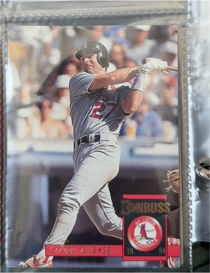 1994 Donruss #460 Todd Zeile — front