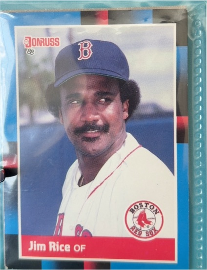 1988 Donruss #399 Jim Rice — front
